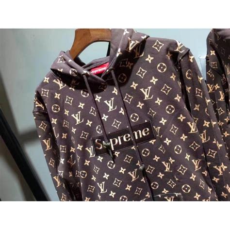 louis vuitton supreme hoodies|louis vuitton supreme red hoodie.